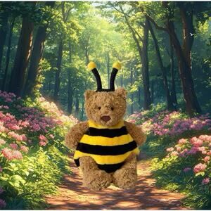 Bartholomew bear cute clothes outfits - bumblebee(medium)